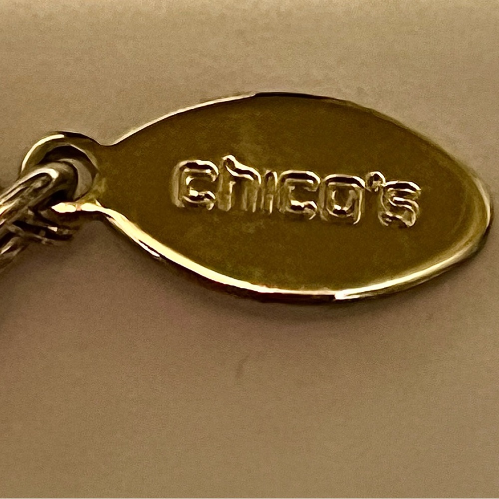 Chico’s Statement Necklace With Dangles - image 7